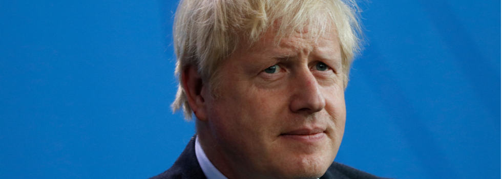 British prime minister, Boris Johnson